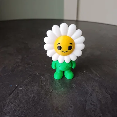 Mô hình chú hoa cúc nhỏ Cute Smiling Daisy Buddy để bàn