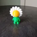 Mô hình chú hoa cúc nhỏ Cute Smiling Daisy Buddy để bàn - Thumbnail 3