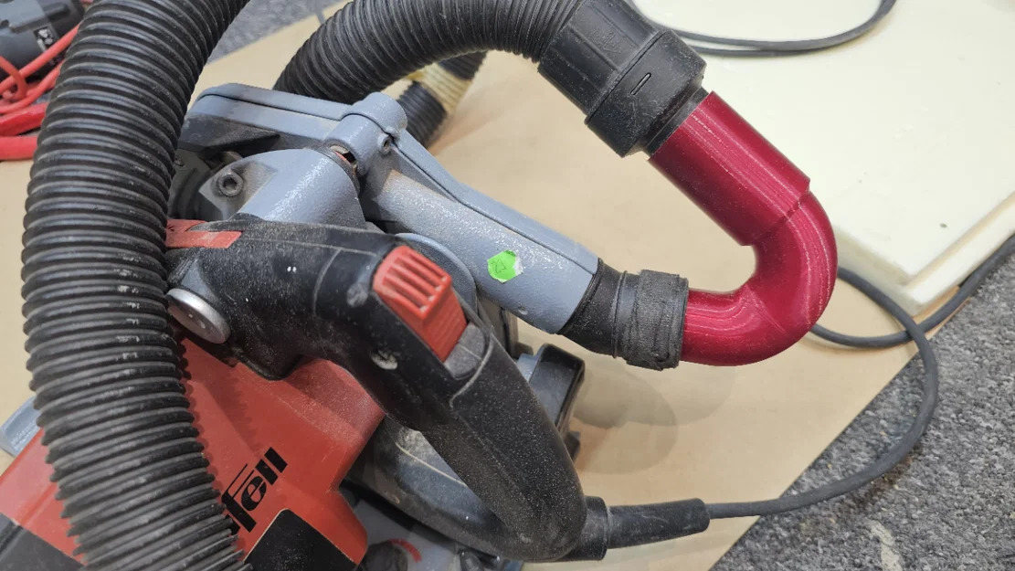 Adapter góc cho máy cưa lặn Mafell dùng với máy hút bụi MacAllister - Image 1