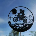 Tranh Treo Tường 2D Motocross Rider (STL) - Thumbnail 2