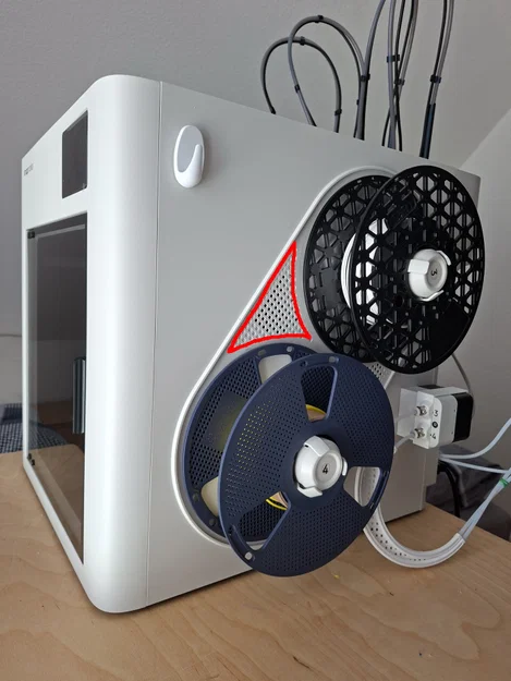 Ống dẫn gió quạt Snapmaker U1 (Snapmaker U1 fan duct) - Image 1