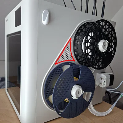 Ống dẫn gió quạt Snapmaker U1 (Snapmaker U1 fan duct)