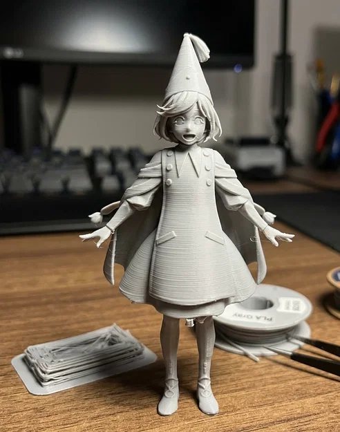 Mô hình 3D Coco từ anime Witch Hat Atelier sắc nét - Image 1