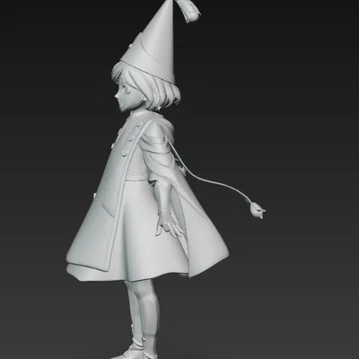 Mô hình 3D Coco từ anime Witch Hat Atelier sắc nét