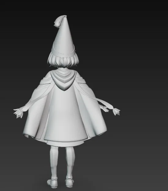 Mô hình 3D Coco từ anime Witch Hat Atelier sắc nét - Image 5