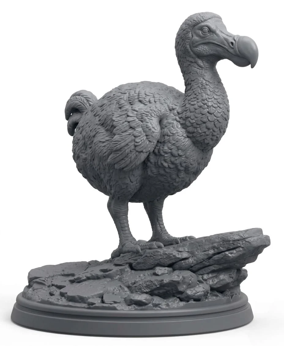 Mô hình tượng chim Dodo 3D độ chi tiết cao trang trí bàn là… 1