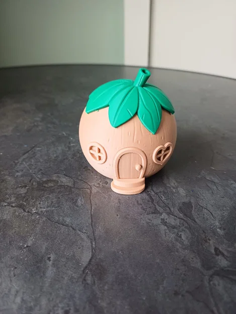 Mô hình nhà dừa nhiệt đới (Tropical Coconut House) in 3D siêu dễ thương - Image 1