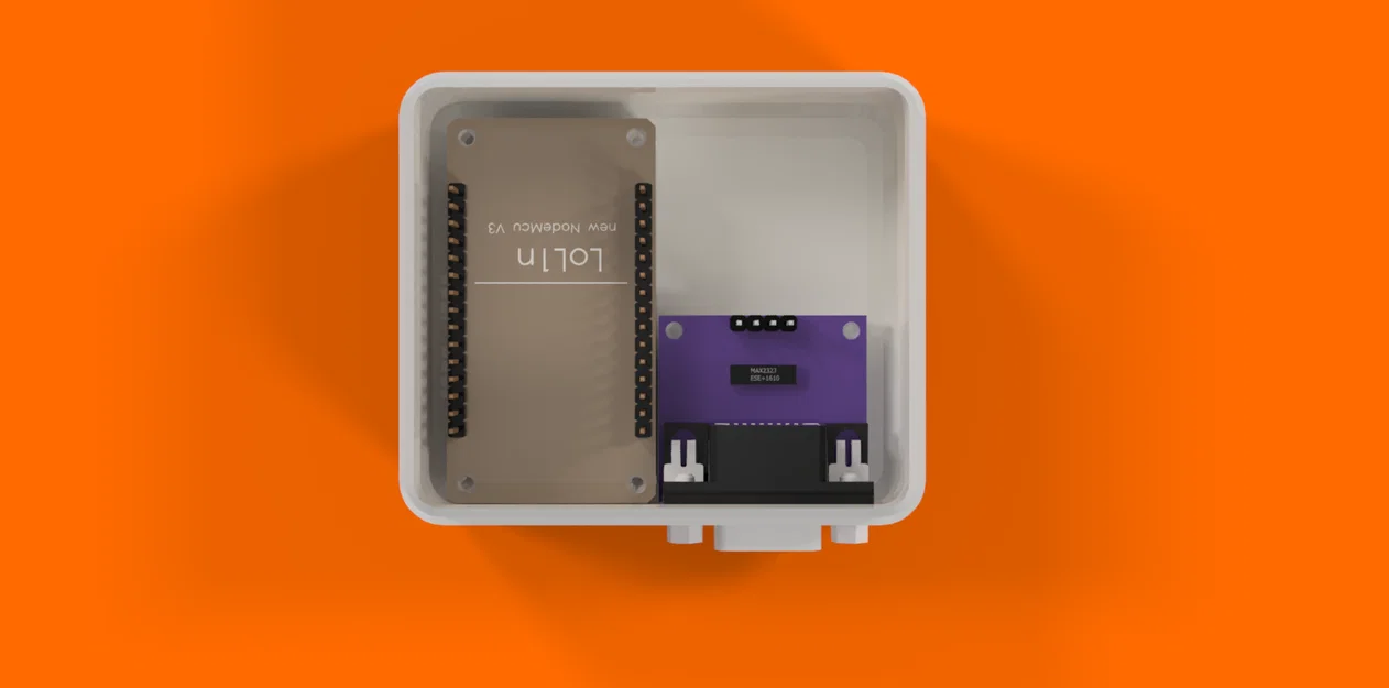 Hộp bảo vệ 3D cho NodeMCU ESP8266 V3 và module RS232 to TTL - Image 2