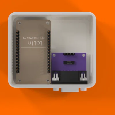 Hộp bảo vệ 3D cho NodeMCU ESP8266 V3 và module RS232 to TTL