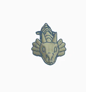 Mô hình rồng nhỏ cử động linh hoạt - Small Articulated Dragon - Image 1