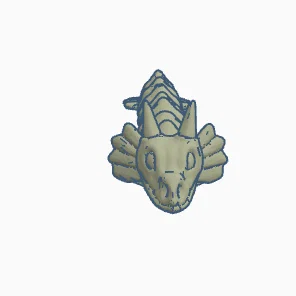 Mô hình rồng nhỏ cử động linh hoạt - Small Articulated Dragon