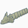 Mô hình rồng nhỏ cử động linh hoạt - Small Articulated Dragon - Thumbnail 3