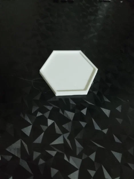 Mẫu in 3D Labcoin hình lục giác 5mm (Blank Hexagon) đa năng - Image 1