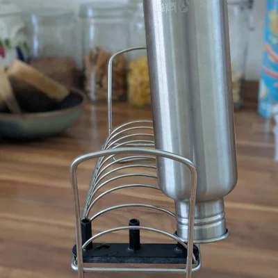 Phụ kiện treo chai cho kệ úp chén Ikea VÄLVÅRDAD (dùng đũa)