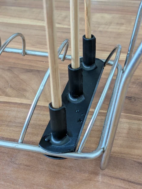 Phụ kiện treo chai cho kệ úp chén Ikea VÄLVÅRDAD (dùng đũa) - Image 4