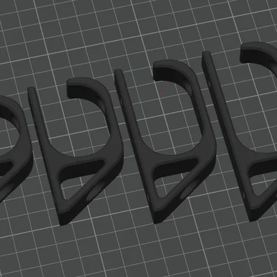 Bộ móc treo dây cáp đa kích thước in 3D siêu gọn gàng
