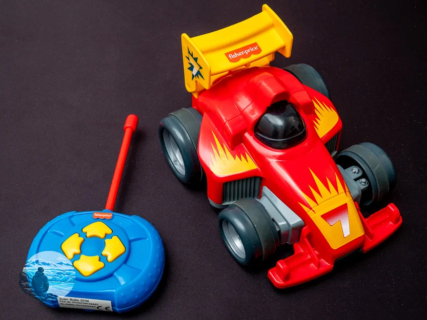 Núm chỉnh lái thay thế cho xe RC Fisher-Price GVY94 - Image 1