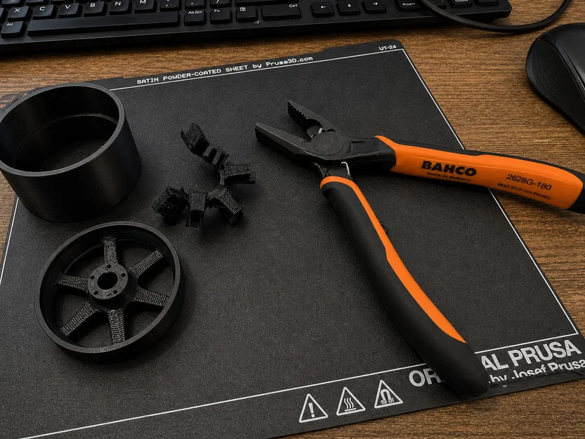 Mâm Đua 6 Chấu Có Thể Scale — RC 1/10 đến Trưng Bày 1:1 - Image 5