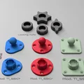 Khớp cầu snap-fit kèm đai ốc khóa (locking nut) - Giunto Sferico ad incastro - Thumbnail 3