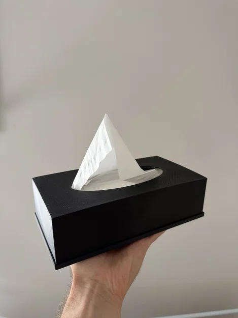 Nắp Hộp Khăn Giấy Tối Giản (Minimalist Tissue Box Cover) - Image 2