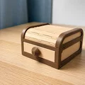 Tambour Box | Hộp nắp cuốn Roll-top | Organizer lưu trữ - Thumbnail 1