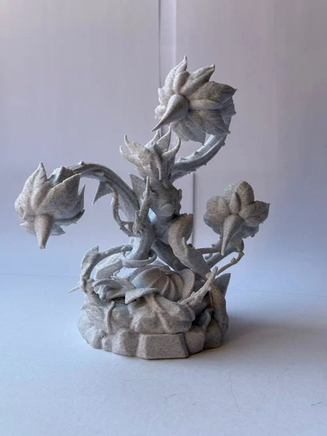 Zyra: Rise of the Thorns – Tượng fan art tướng LMHT (3D printable) - Image 1