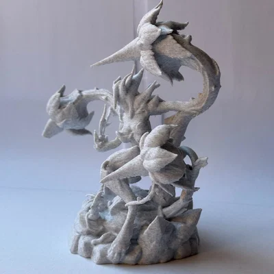 Zyra: Rise of the Thorns – Tượng fan art tướng LMHT (3D printable)