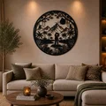 Tranh Treo Tường 2D Cặp Đôi Lãng Mạn Giữa Phong Cảnh (STL) - Thumbnail 1