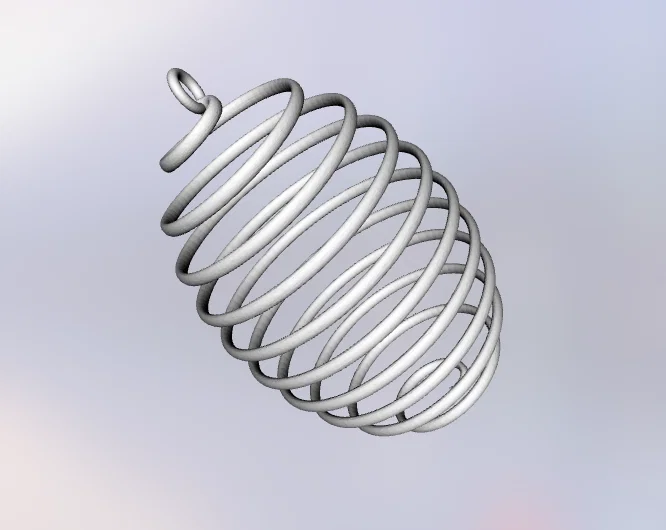 Máng Ăn Chim Xoắn Ốc Cho Viên Mỡ (Suet Balls) – Treo Ngoài Trời - Image 2