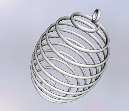 Máng Ăn Chim Xoắn Ốc Cho Viên Mỡ (Suet Balls) – Treo Ngoài Trời - Image 4