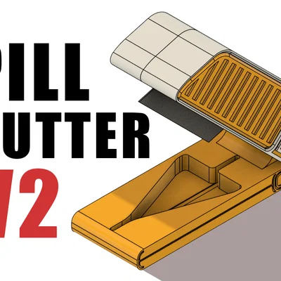 Dao cắt viên thuốc chính xác / Pill Cutter (V2 cập nhật!)