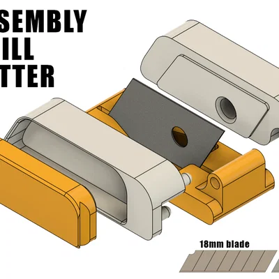 Dao cắt viên thuốc chính xác / Pill Cutter (V2 cập nhật!)