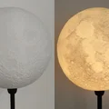 Đèn Mặt Trăng – Bản NASA Dập Nổi Cao (Địa Hình Siêu Chi Tiết) - Thumbnail 4