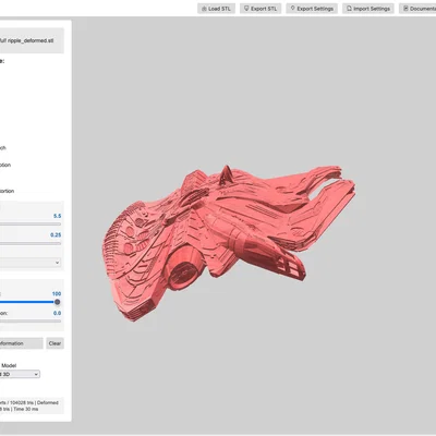STL Shaper – Công cụ biến dạng mesh STL realtime trên trình duyệt
