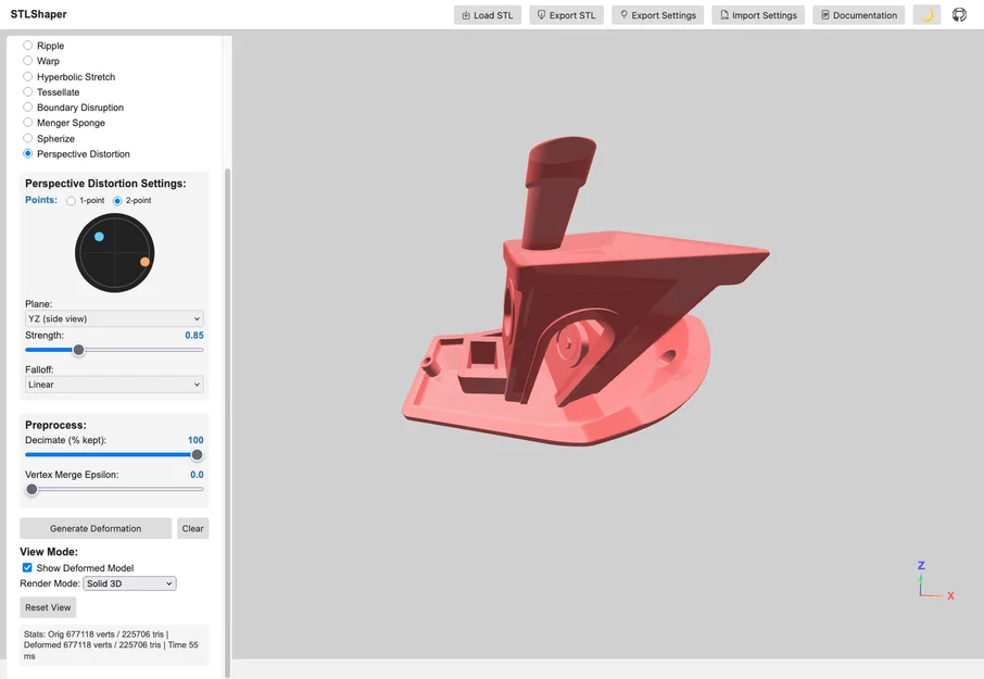STL Shaper – Công cụ biến dạng mesh STL realtime trên trình duyệt - Image 6