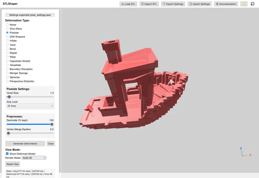 STL Shaper – Công cụ biến dạng mesh STL realtime trên trình duyệt - Image 8