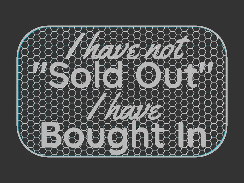Bảng chữ “Haven't Sold Out” - Image 2
