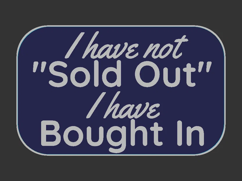 Bảng chữ “Haven't Sold Out” - Image 3