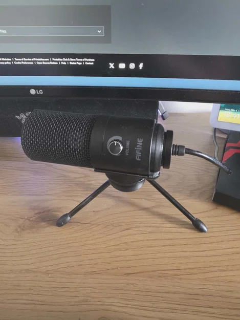 Bộ chuyển đổi chân đế ngang cho micro Fifine K669b (3D Printed) - Image 1