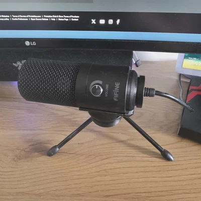 Bộ chuyển đổi chân đế ngang cho micro Fifine K669b (3D Printed)