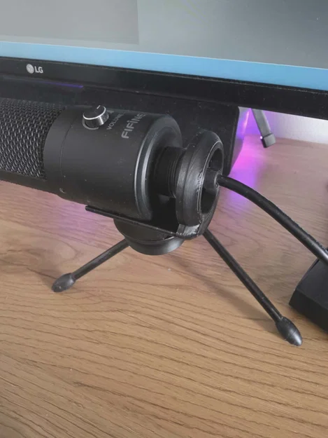 Bộ chuyển đổi chân đế ngang cho micro Fifine K669b (3D Printed) - Image 2