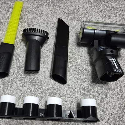 Giá treo phụ kiện cho máy hút bụi không dây Ryobi