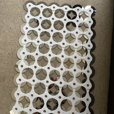 Tranh treo tường mirror từ HDD platter 3.5 inch dạng modular