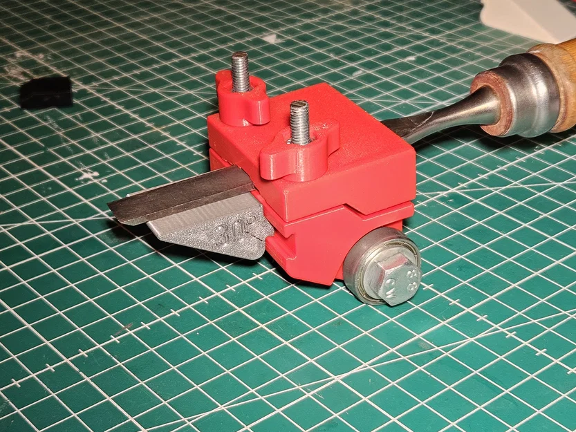 Jig giữ góc mài đục (Chisel Sharpening Jig/Stechbeitelschleifhilfe) - Image 3