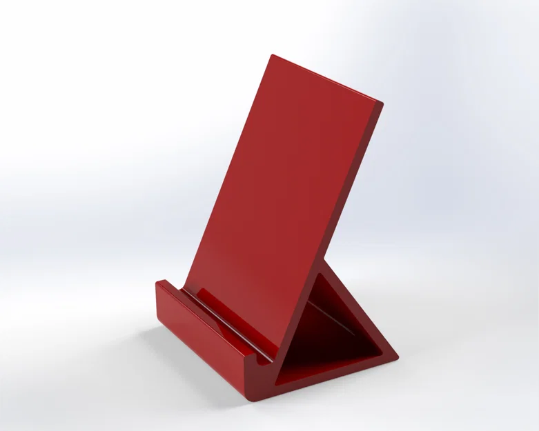Mẫu giá đỡ điện thoại 3D để bàn tiện dụng, thiết kế hiện đại - Image 1