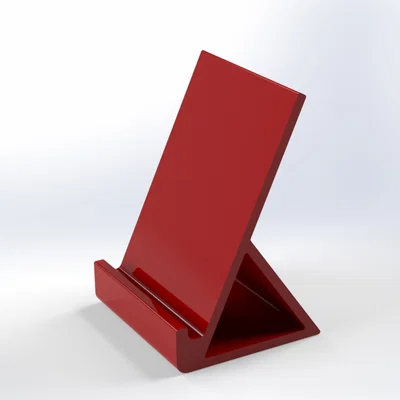 Mẫu giá đỡ điện thoại 3D để bàn tiện dụng, thiết kế hiện đại