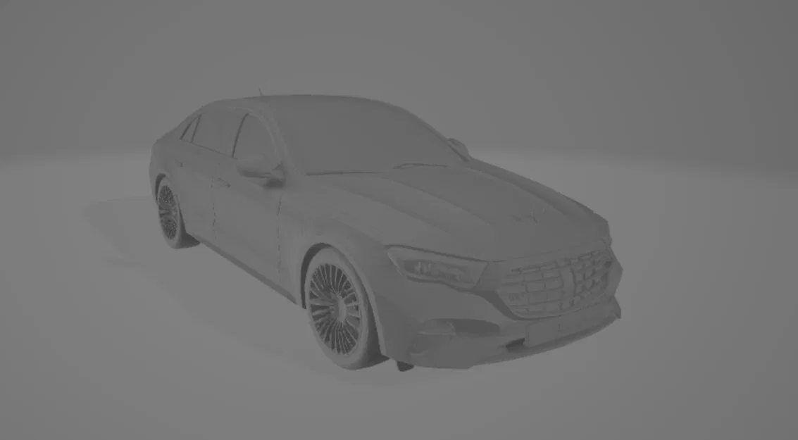 Mô hình xe Mercedes E 180 (STL) - Thiết kế tinh xảo cho in 3D - Image 1