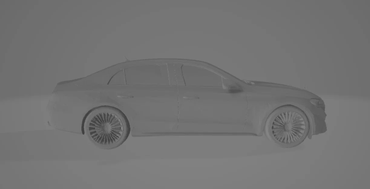 Mô hình xe Mercedes E 180 (STL) - Thiết kế tinh xảo cho in 3D - Image 2