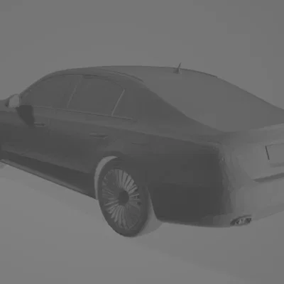 Mô hình xe Mercedes E 180 (STL) - Thiết kế tinh xảo cho in 3D