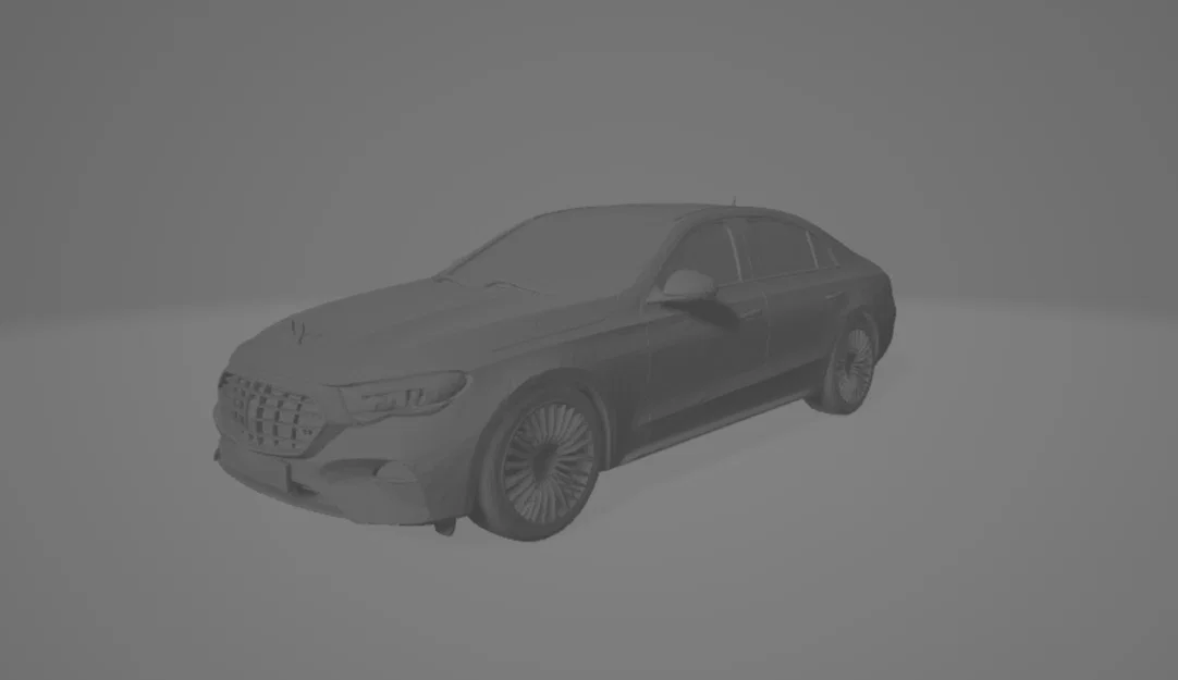 Mô hình xe Mercedes E 180 (STL) - Thiết kế tinh xảo cho in 3D - Image 4